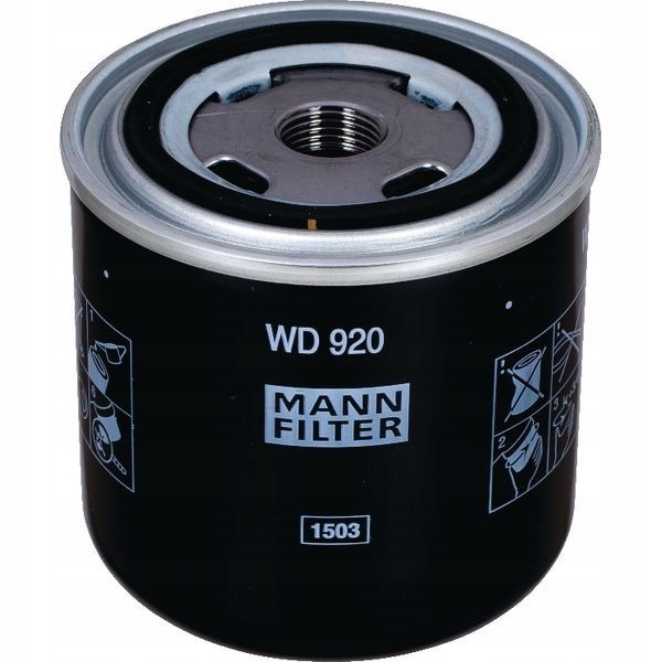 WD920 Náhradný filter hydraulického oleja MANN-FILTER