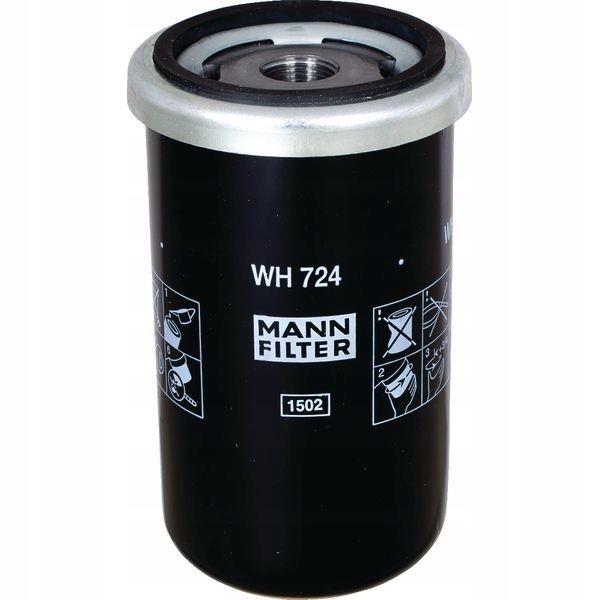 Náhradný olejový filter WH724 MANN-FILTER