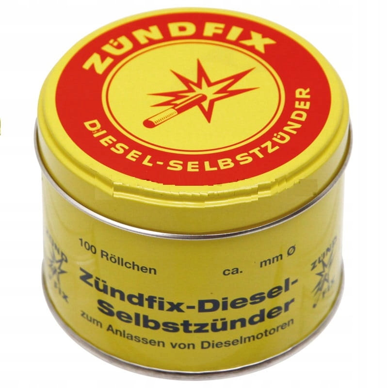 Kazety zundfix 4 mm štart nafty