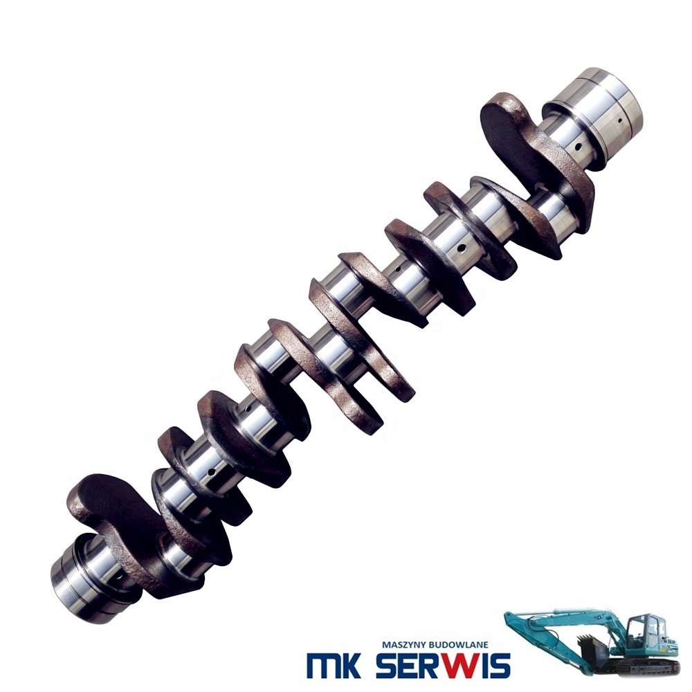 Kľukový hriadeľ motor ISUZU 6HK1 - KOVANÝ