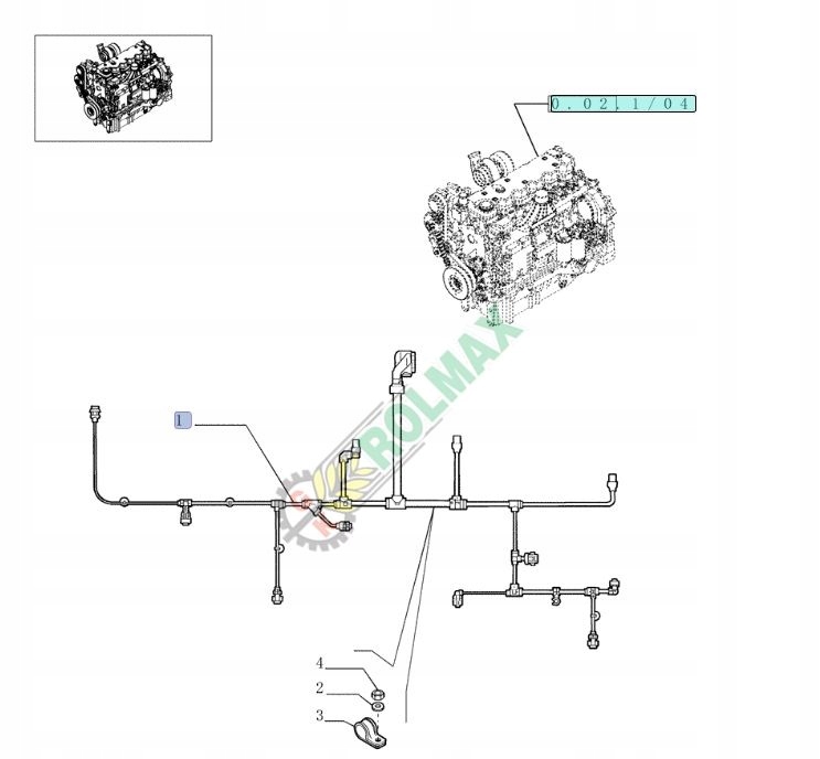 Postroj New Holland 2854859