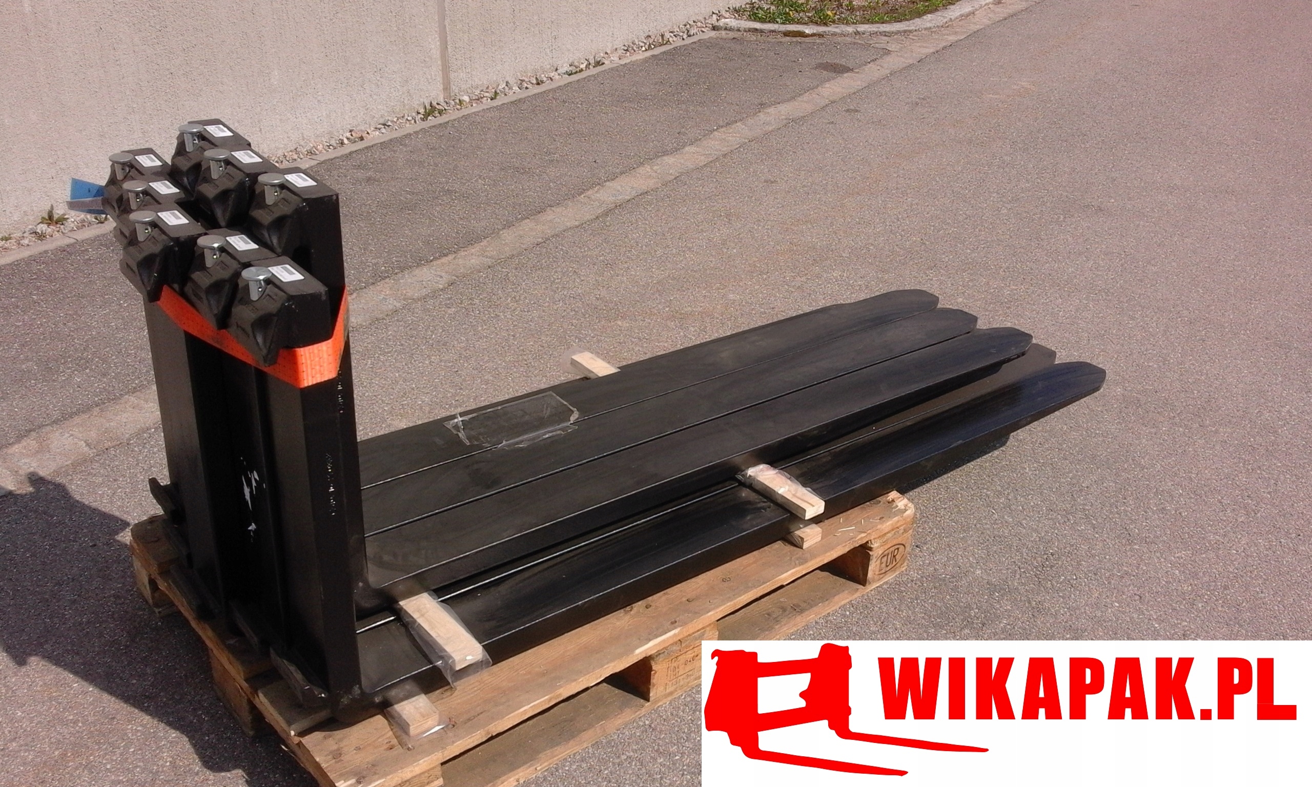 Vidlice pre vysokozdvižné vozíky a nakladače 1,5m 50t