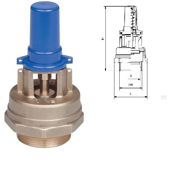 Obmedzovací ventil 1 1/2"