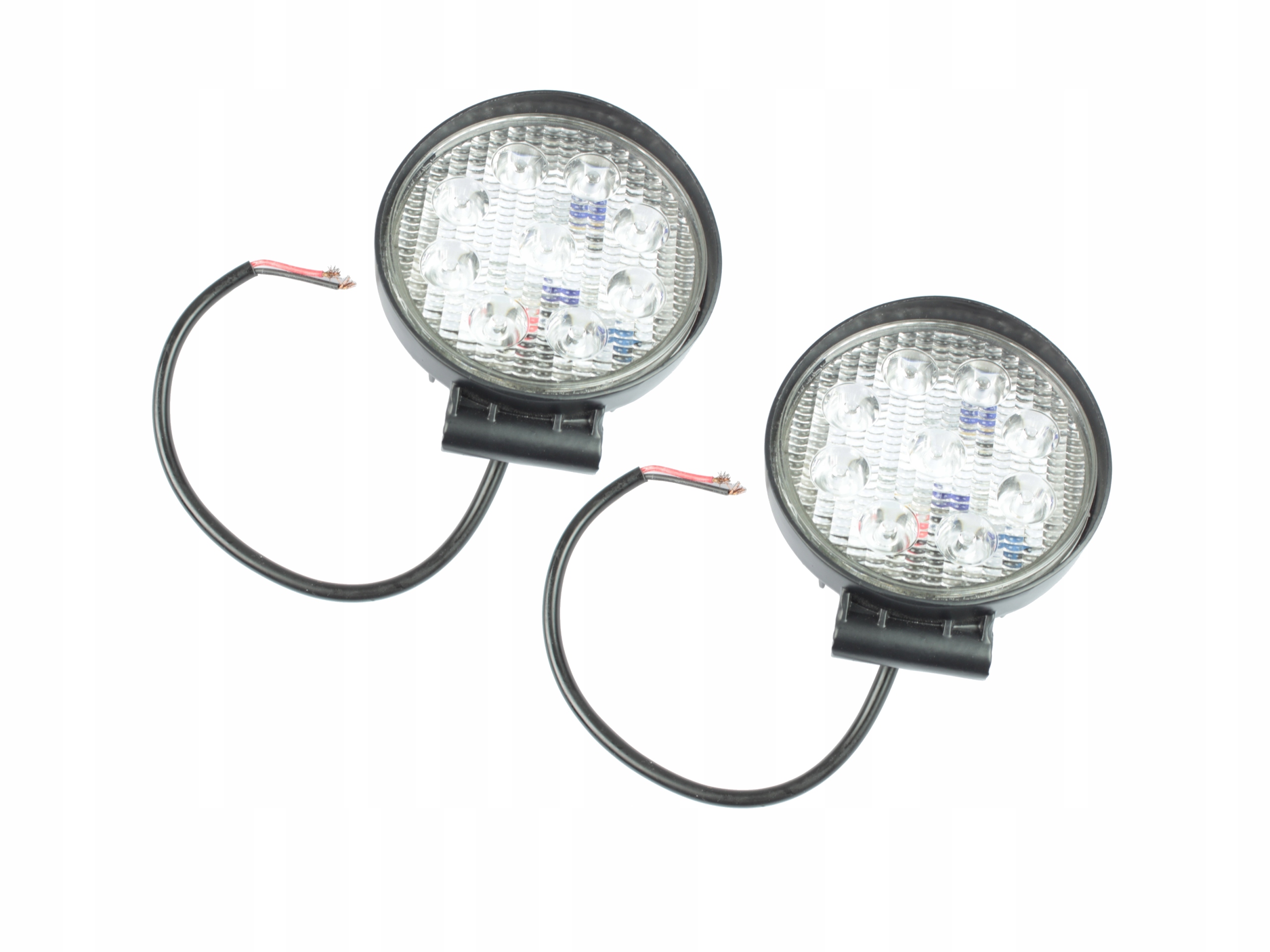 Sada 2 ks pracovných svetiel 9 LED 12/24 V