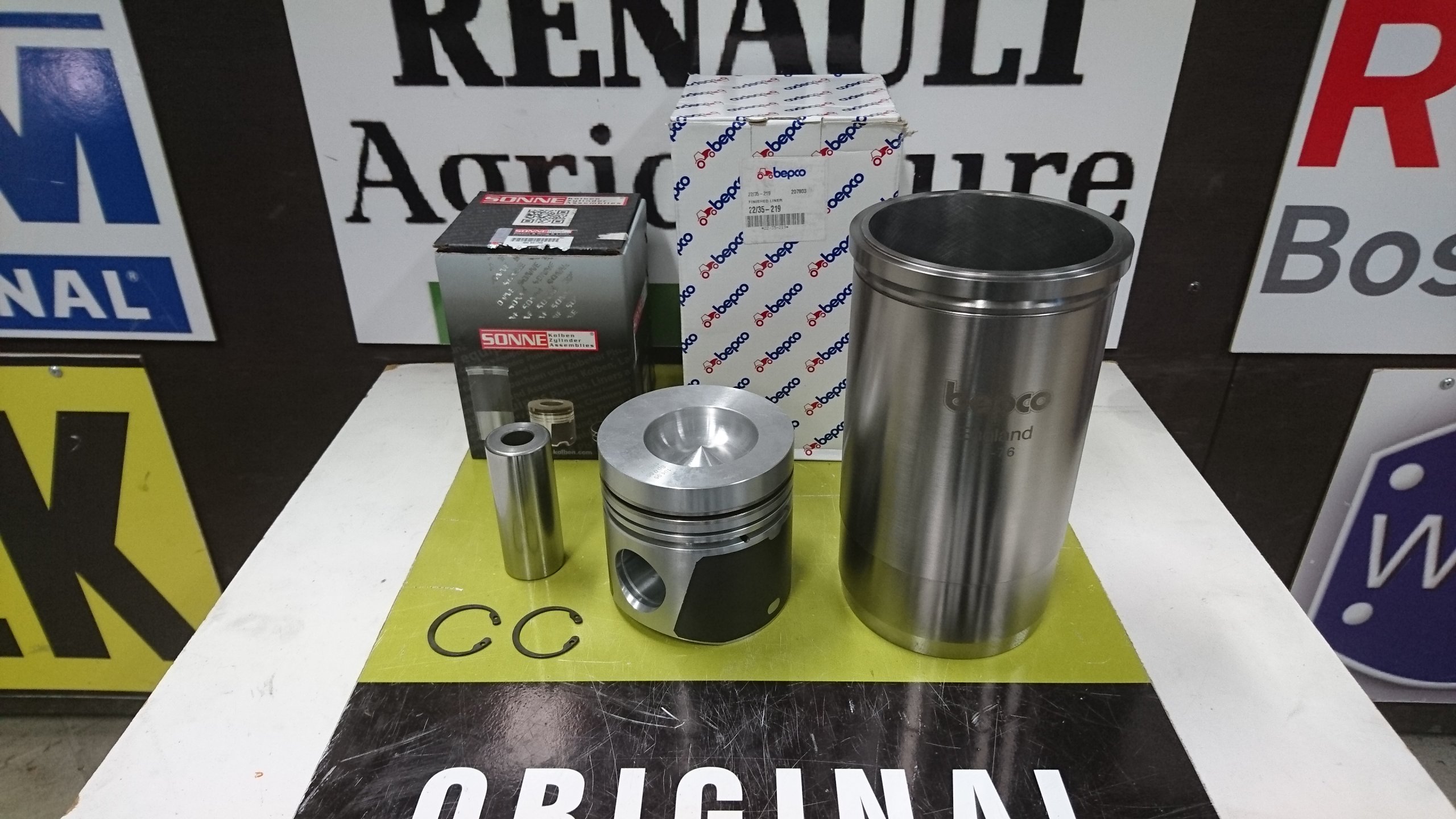 Sada na opravu motora renault FI-105 3-P 155,54