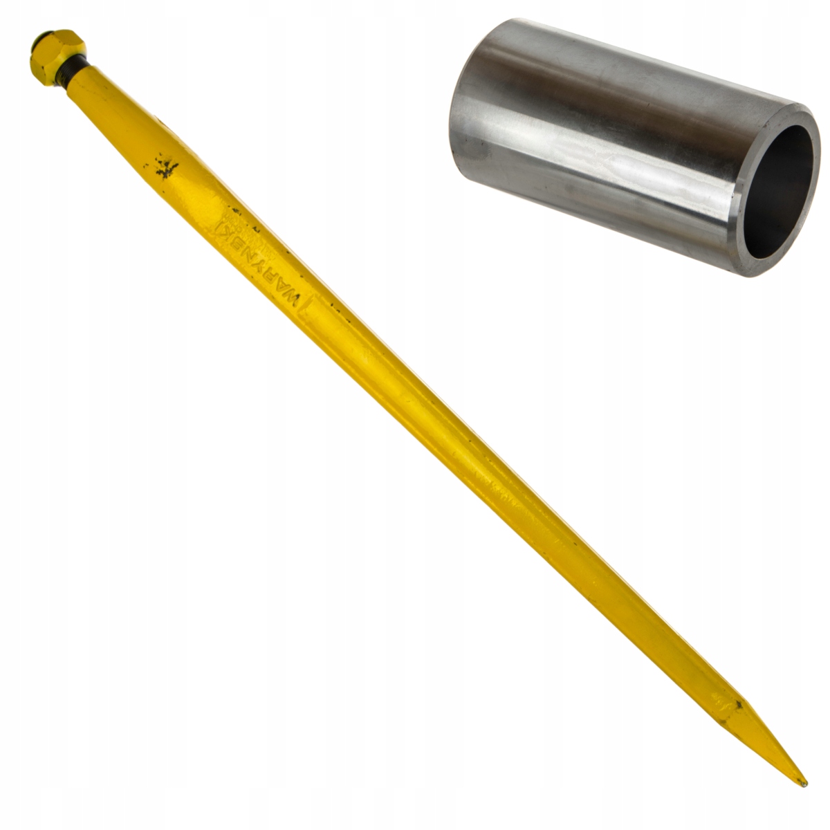 Nakladač s hrotmi Tur rovný 780 mm + objímka Waryński