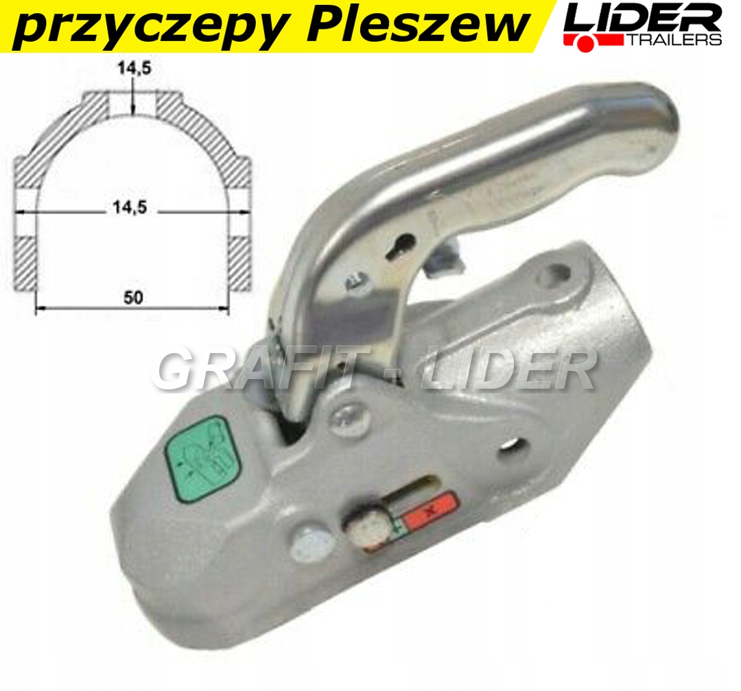 KNOTT Guľová spojka K27A KK3711S liatina, M14 / M14