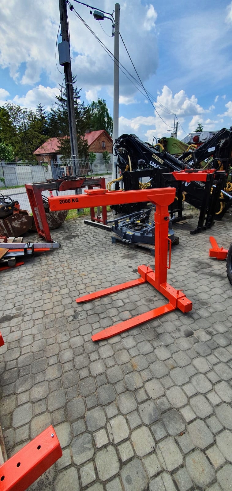 Hydraulicky vyrovnaný vysokozdvižný vozík