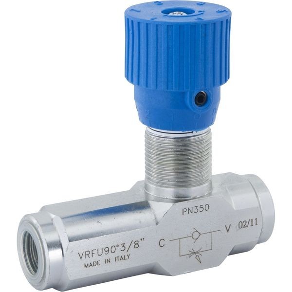 Spätný ventil škrtiacej klapky VRFU90 °, G3 / 8 C056V0582