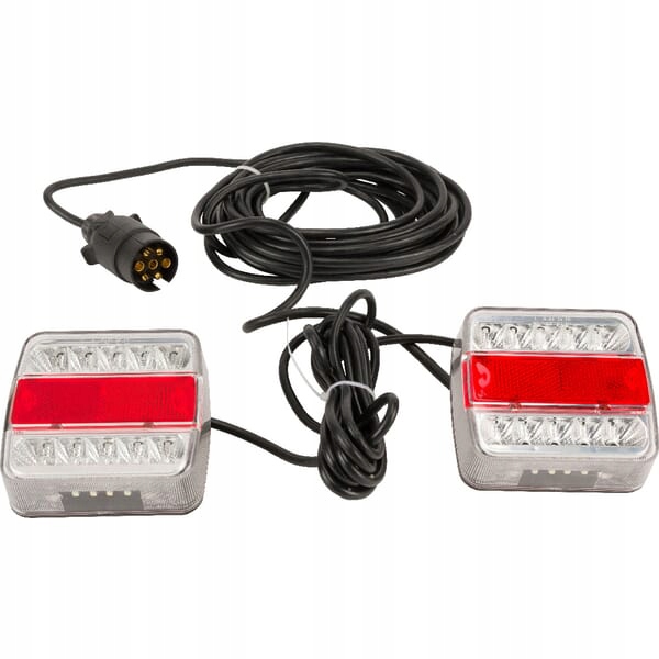 Sada zadných magnetov LED žiarovky 7,5m