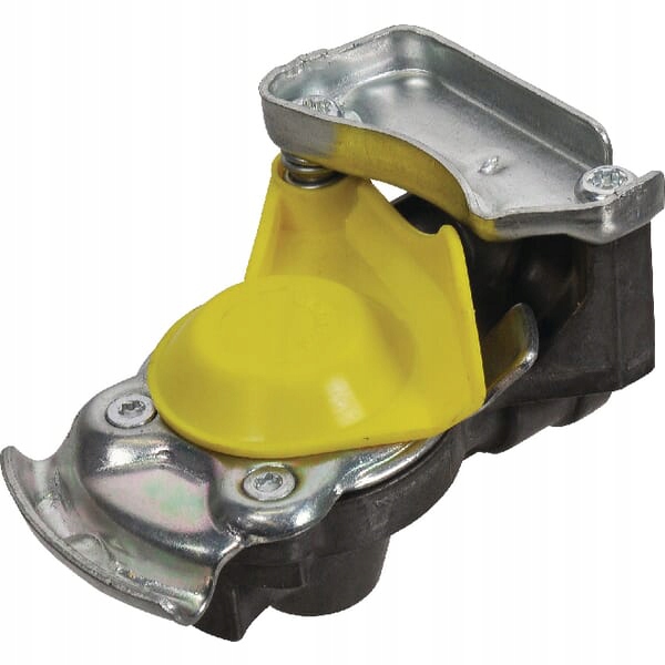 Automatický pneumatický konektor M22x1,5 žltý Wab