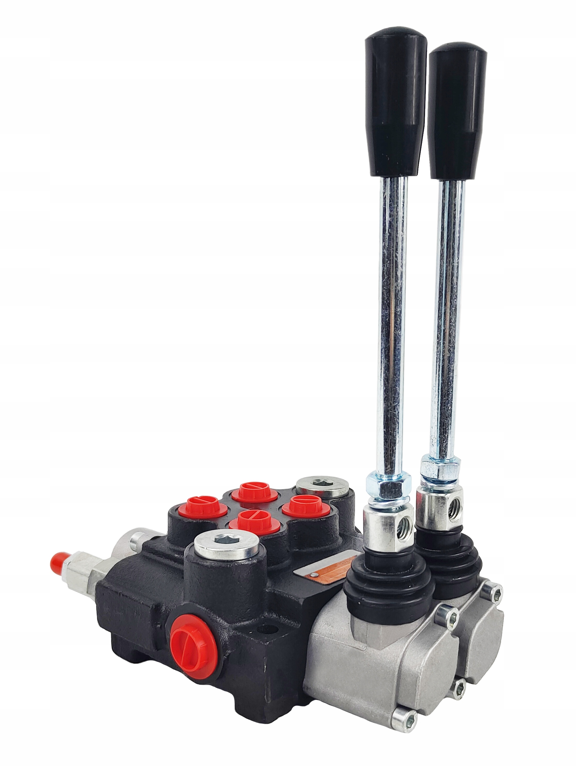 Hydraulický rozvádzač 2P40 2-sekčný | 40 l/min, 250 bar, pákové ovládanie