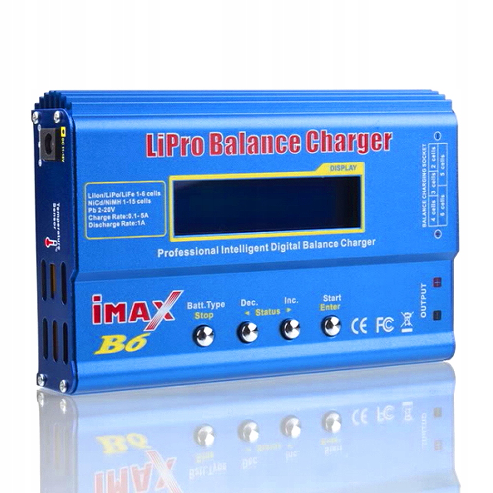 Digitálny LCD displej iMAX B6 2S-6S RC Lipo Ni-M