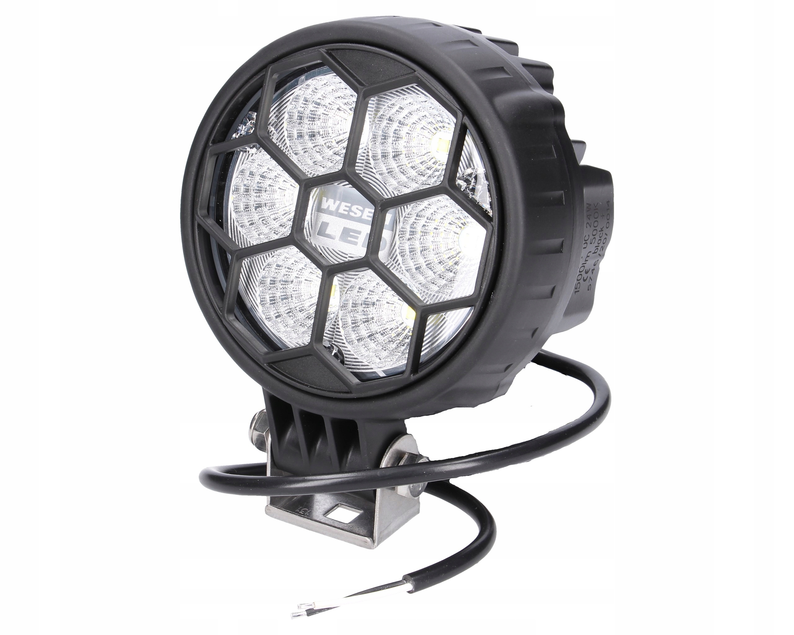 Pracovná lampa LED reflektor WESEM 24 W 1500lm Ø117 × 74 50° CRC3A.48700
