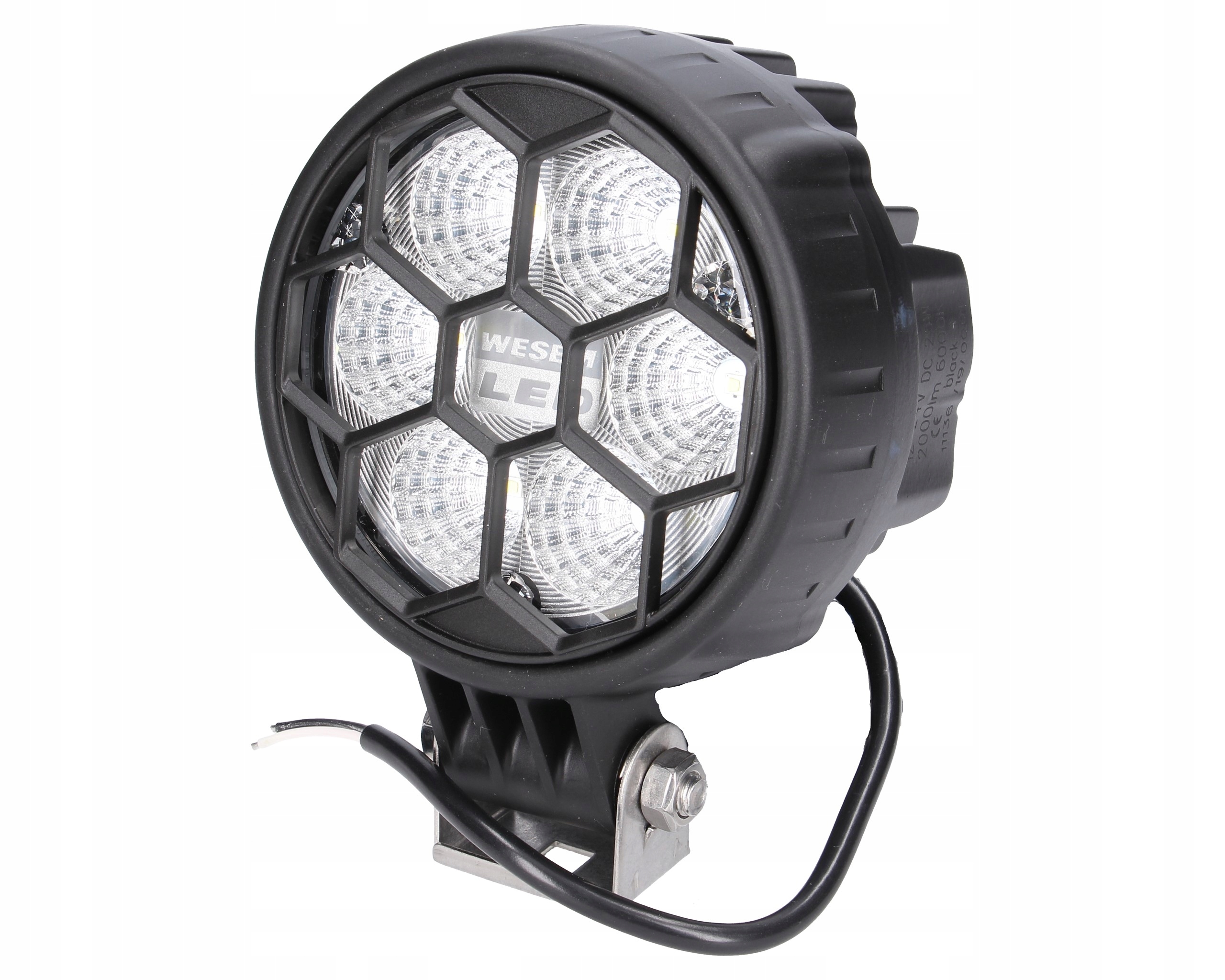 Pracovná lampa LED reflektor WESEM 25 W 2000lm Ø117 × 74 50° CRC3C.50100
