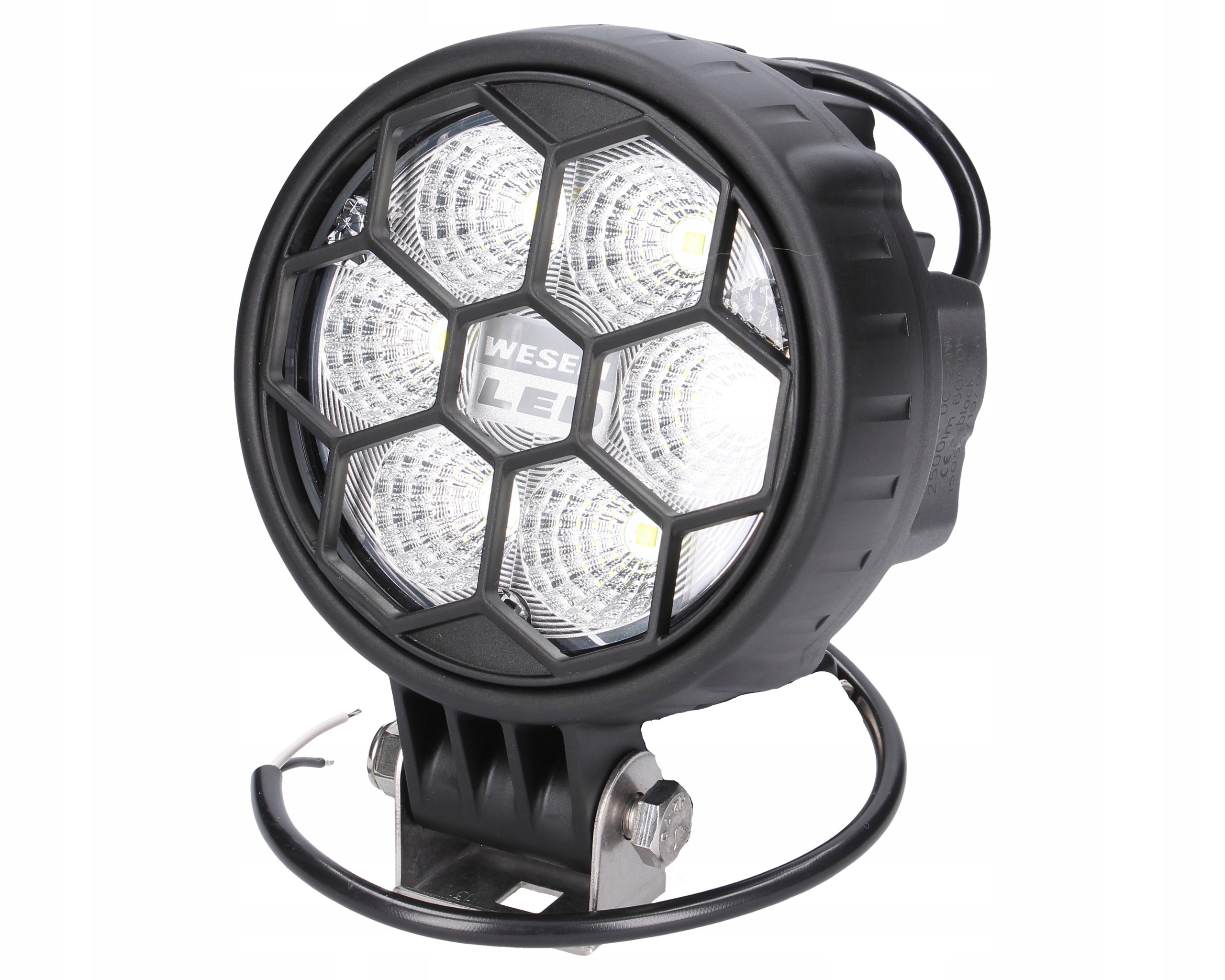 Pracovná lampa LED reflektor WESEM 29 W 2500lm Ø117 × 74 50° CRC3E.50300