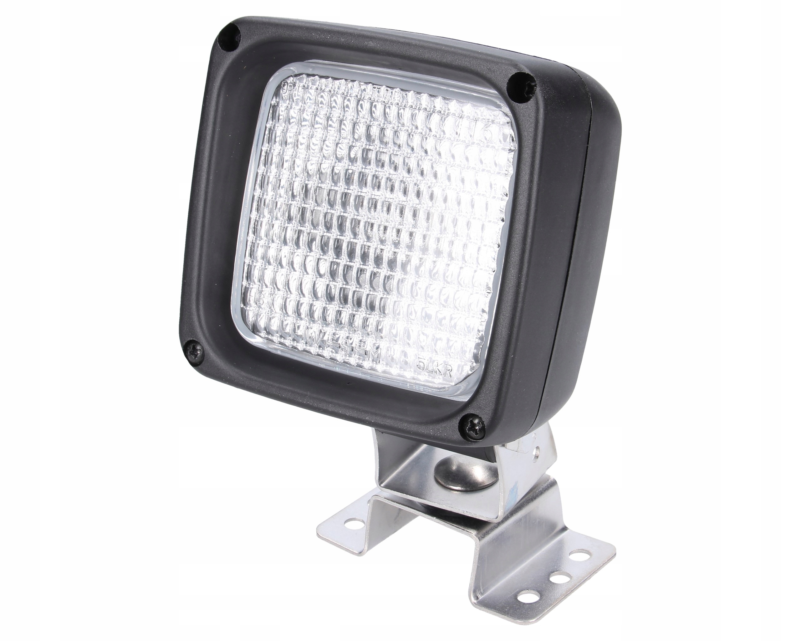 Halogénová pracovná lampa 100 × 100mm WESEM s omega rukoväťou a spínačom LKR5.39901
