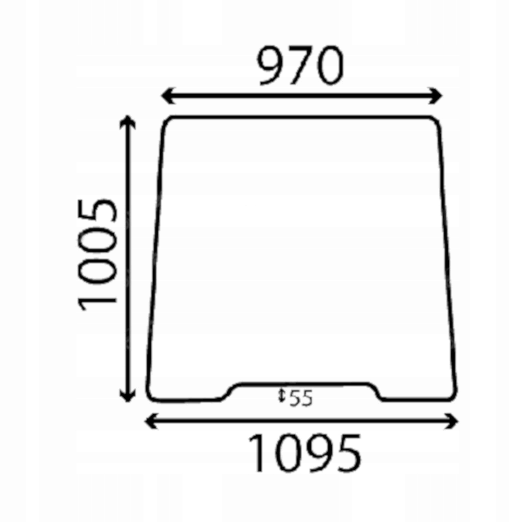 Predné sklo Ford 83902011